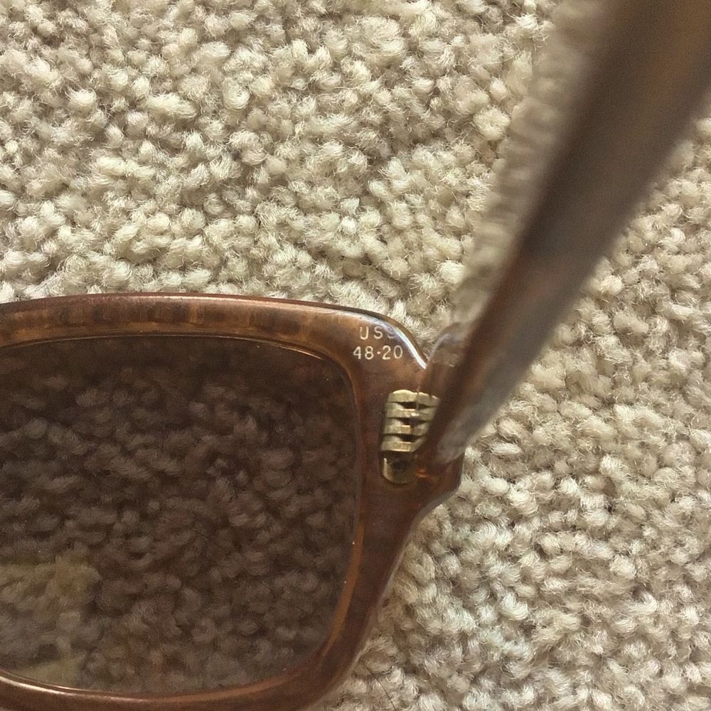USS Halo Vintage War Issued Hornrimmed Eyeglasse Frames Halo 1960's Unisex - Picture 10 of 10